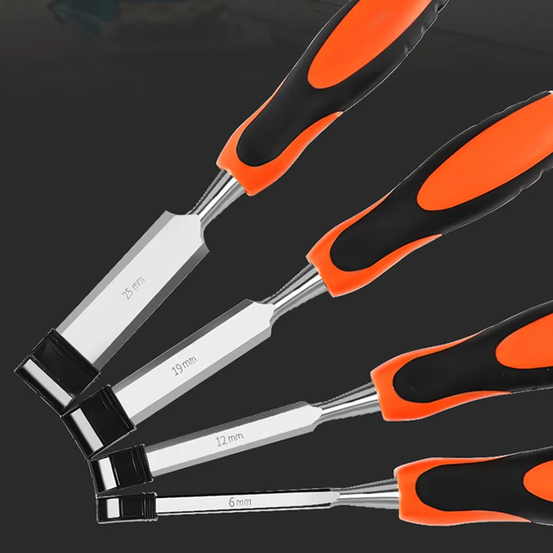4pcs Wood Chisel Set for Woodworking CRV Steel Professional Wood Carving Chisel Knife Hand Tool Set Carving Woodworkers Gouges
4pcs Wood Chisel Set for Woodworking CRV Steel Professional Wood Carving Chisel Knife Hand Tool Set Carving Woodworkers Gouges