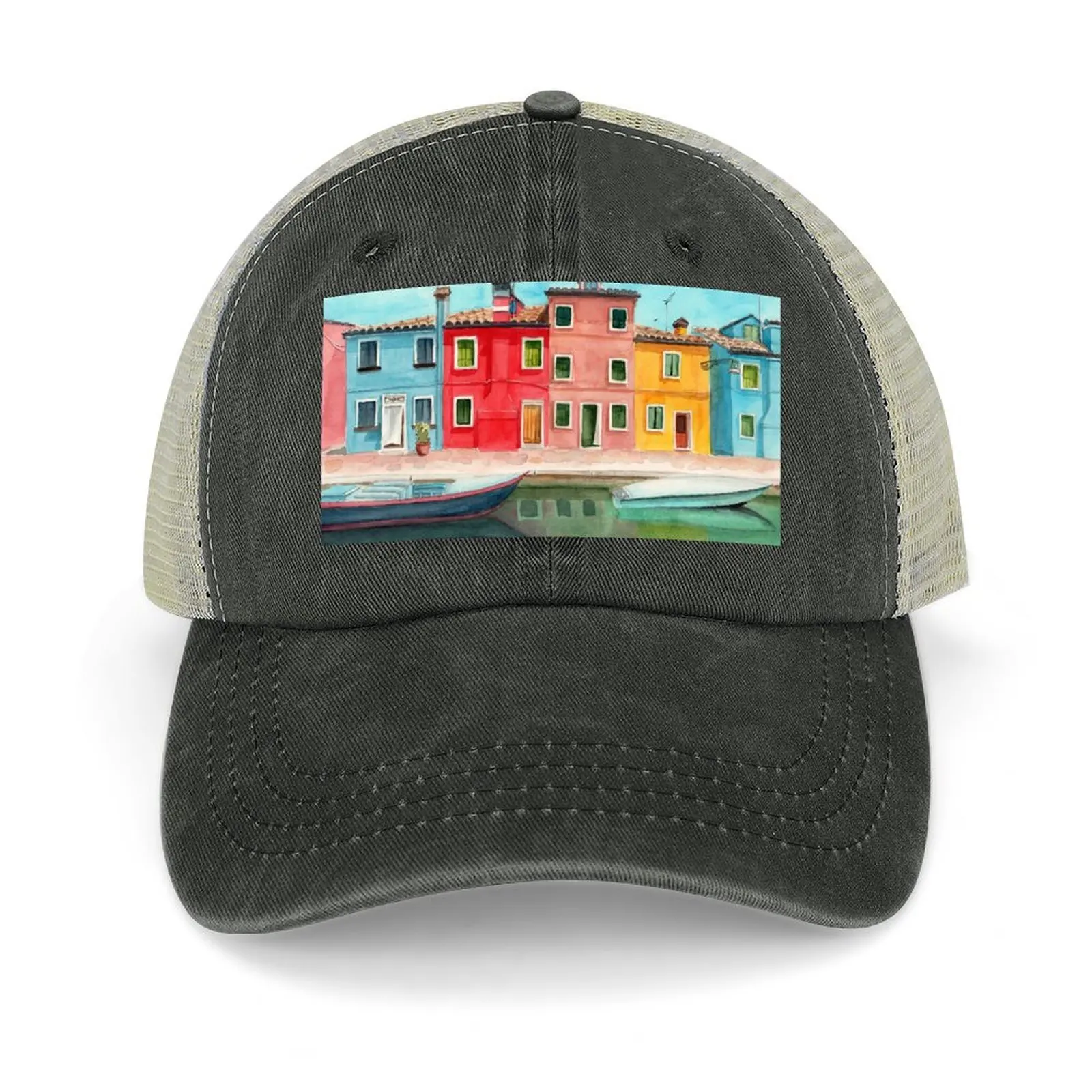 Watercolor Burano quarter in Venice Baseball Cap Christmas Hat Streetwear Custom Cap Men's Caps Women's
Watercolor Burano quarter in Venice Baseball Cap Christmas Hat Streetwear Custom Cap Men's Caps Women's