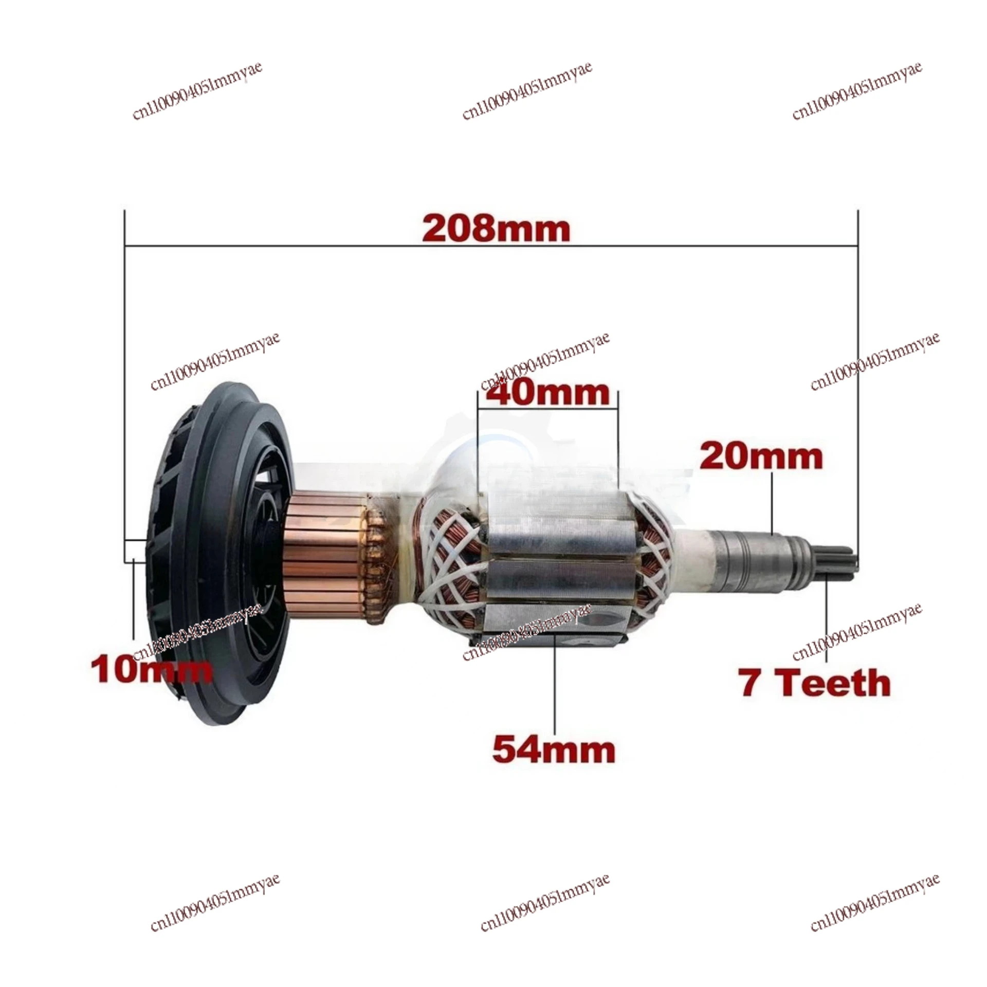 Armature Rotor Brush Bearing Set Removal Hammer, Power Tool
Armature Rotor Brush Bearing Set Removal Hammer, Power Tool