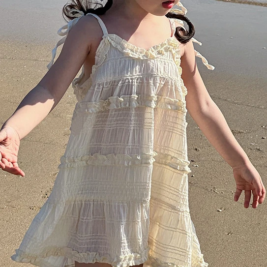 Girls Skirts 2024 Summer New Childrens Clothes Korean Style Baby Girl Thin Lace Dress Foreign Style Casual Simple Match
Girls Skirts 2024 Summer New Childrens Clothes Korean Style Baby Girl Thin Lace Dress Foreign Style Casual Simple Match