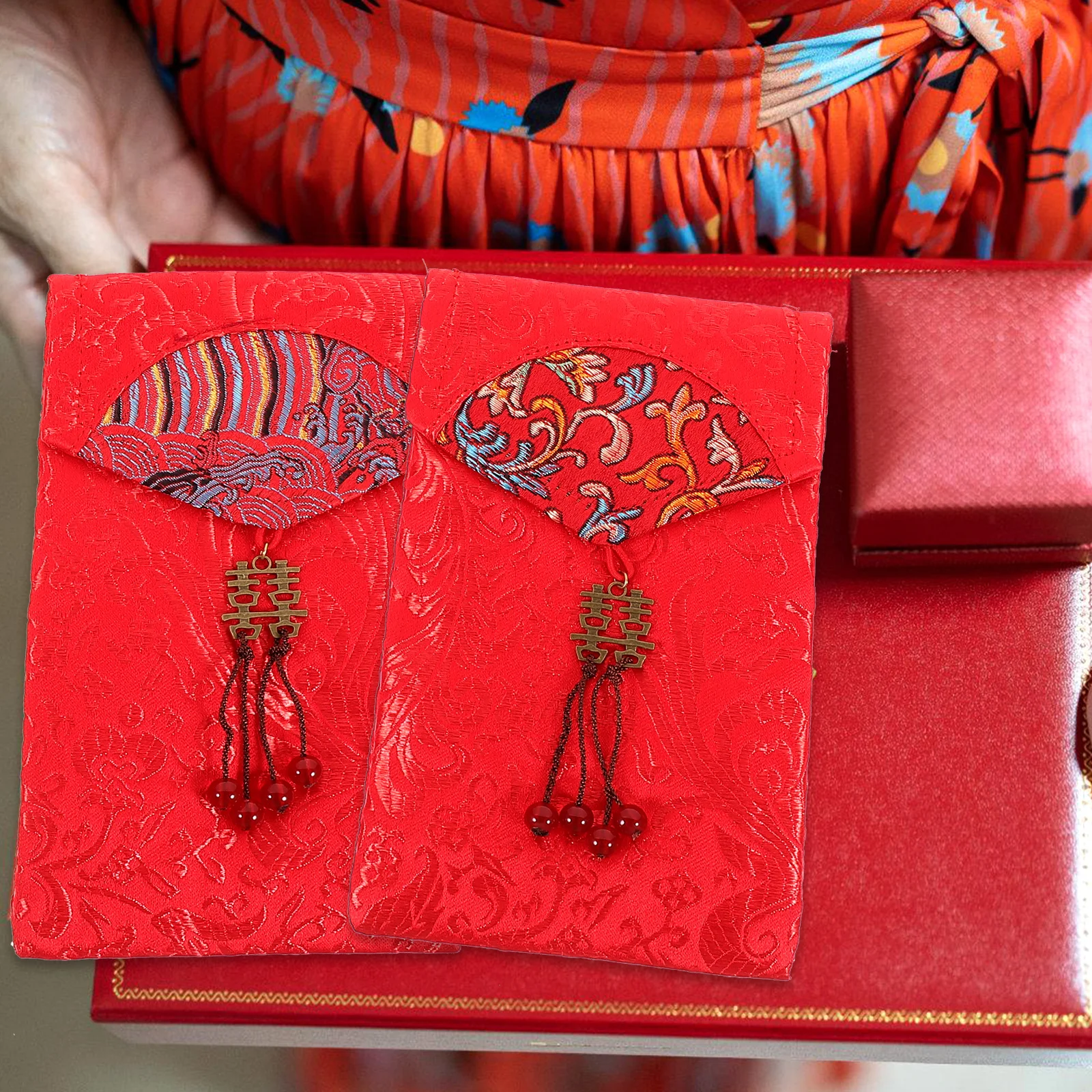 3pcs Embroidered Red Envelopes Safe Chinese Spring Festival Weddings Gifts Delicate Money Bags Practical Wedding
3pcs Embroidered Red Envelopes Safe Chinese Spring Festival Weddings Gifts Delicate Money Bags Practical Wedding