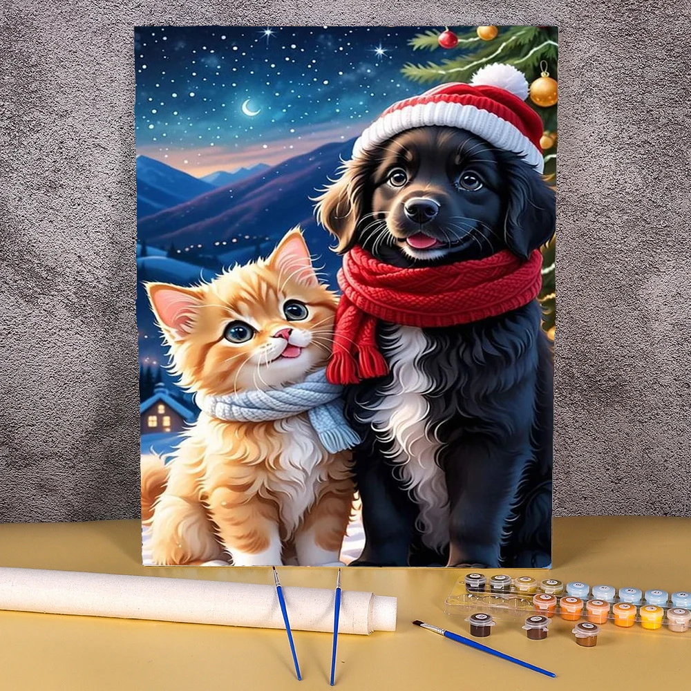 Frameless Diy Painting By Numbers Kits For Adults Kids Winter Snow Landscape Picture Paint By Numbers Christmas Decoration
Frameless Diy Painting By Numbers Kits For Adults Kids Winter Snow Landscape Picture Paint By Numbers Christmas Decoration
