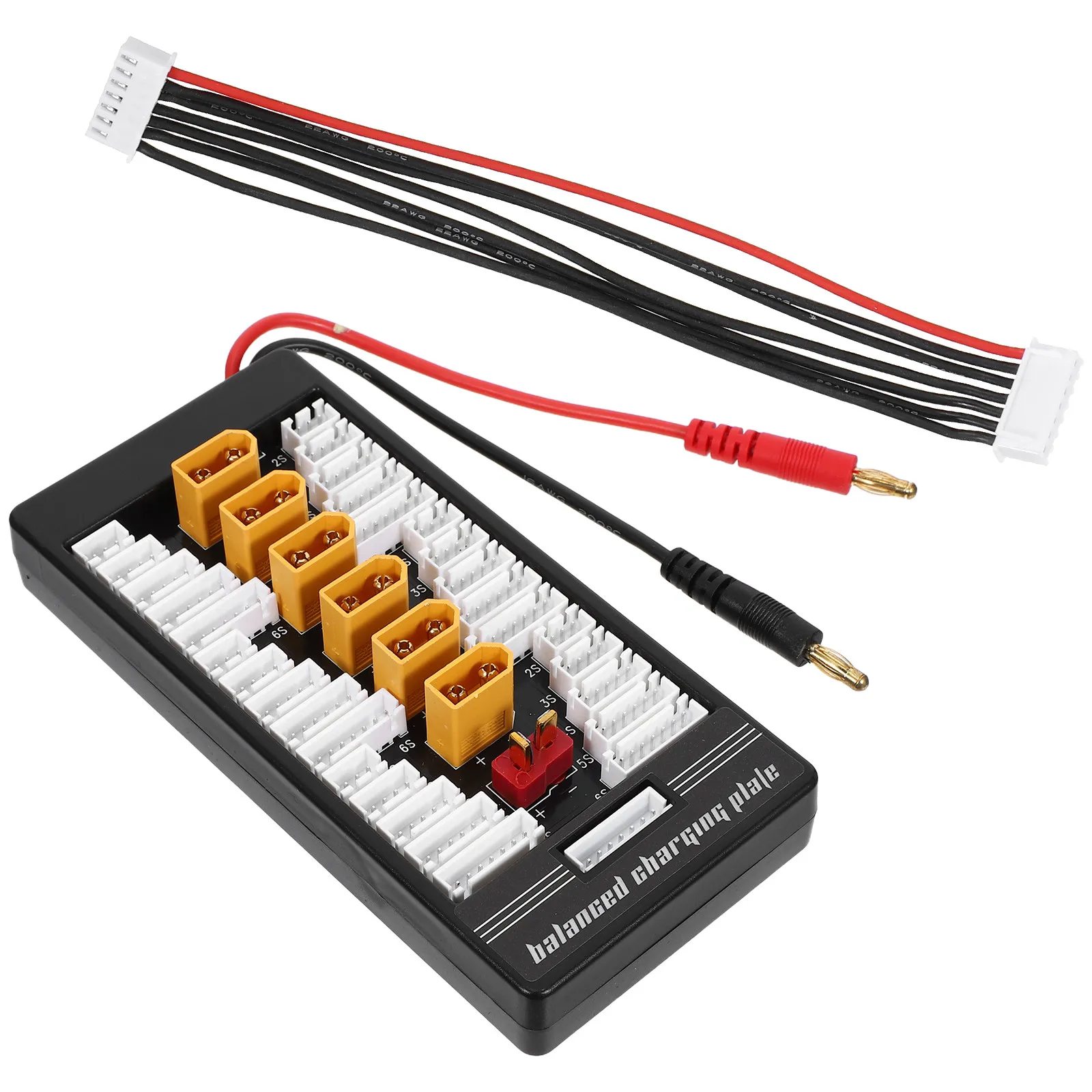 Parallel Charging Board Fast Charging Adapter Compatible Xt60 Rc Quadcopter Multiple Batteries Balance Charger
Parallel Charging Board Fast Charging Adapter Compatible Xt60 Rc Quadcopter Multiple Batteries Balance Charger