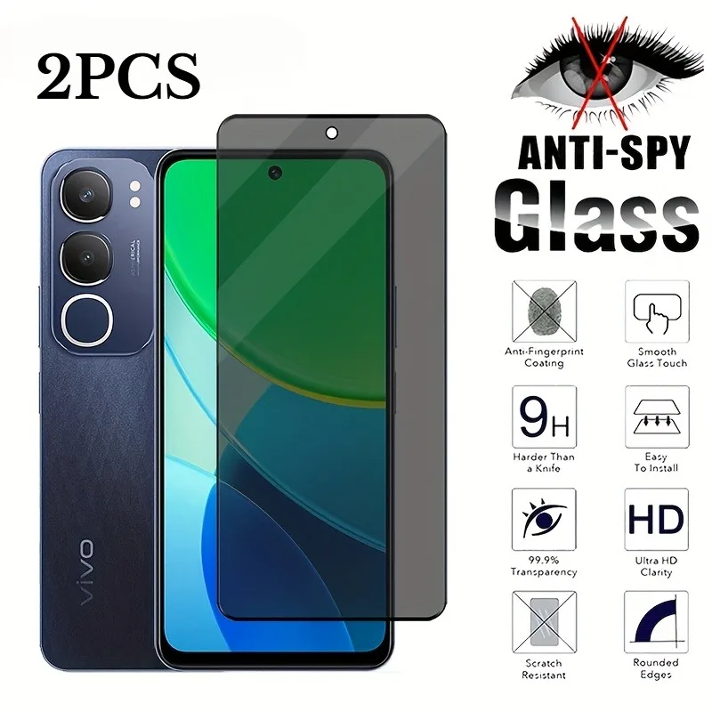 2Pcs Full Cover Anti Peeping Tempered Film For Y03 Y03t Y17 Y17S Y18 4g Y19 Y19s Y28 Y28s 5g Y200 Y300 Privacy Glass
2Pcs Full Cover Anti Peeping Tempered Film For Y03 Y03t Y17 Y17S Y18 4g Y19 Y19s Y28 Y28s 5g Y200 Y300 Privacy Glass