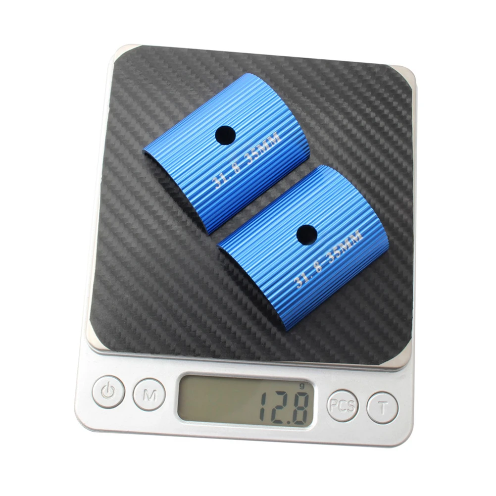 2 Pcs Handlebar Adapter Riser Bike Conversion Table Shim Aluminum Alloy Fitness 
2 Pcs Handlebar Adapter Riser Bike Conversion Table Shim Aluminum Alloy Fitness