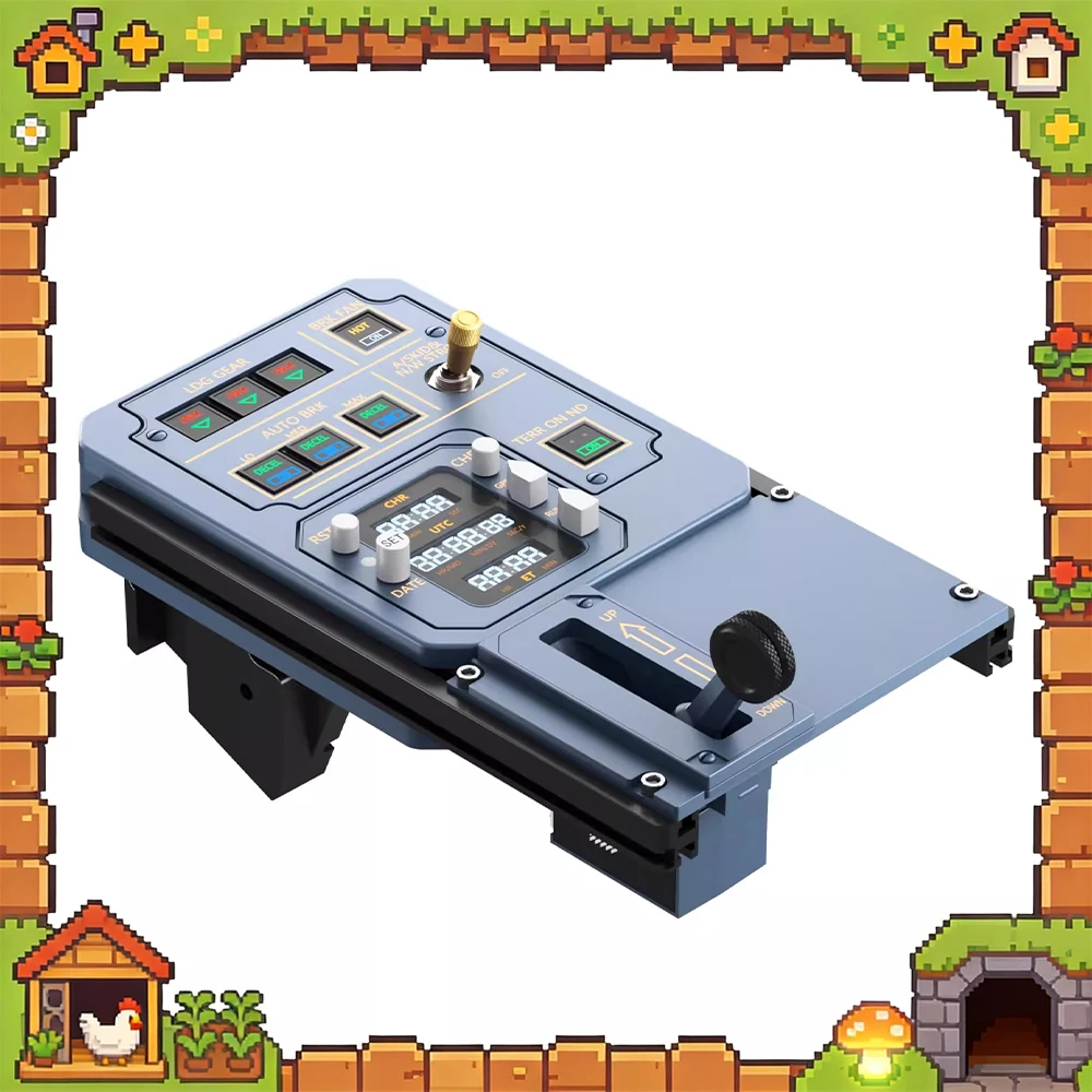WINCTRL AGP Landing Panel Metal Landing Gear Handle Accurate Of Core Buttons Game Landing Panel Lndustrial ABS Material Gifts
WINCTRL AGP Landing Panel Metal Landing Gear Handle Accurate Of Core Buttons Game Landing Panel Lndustrial ABS Material Gifts
