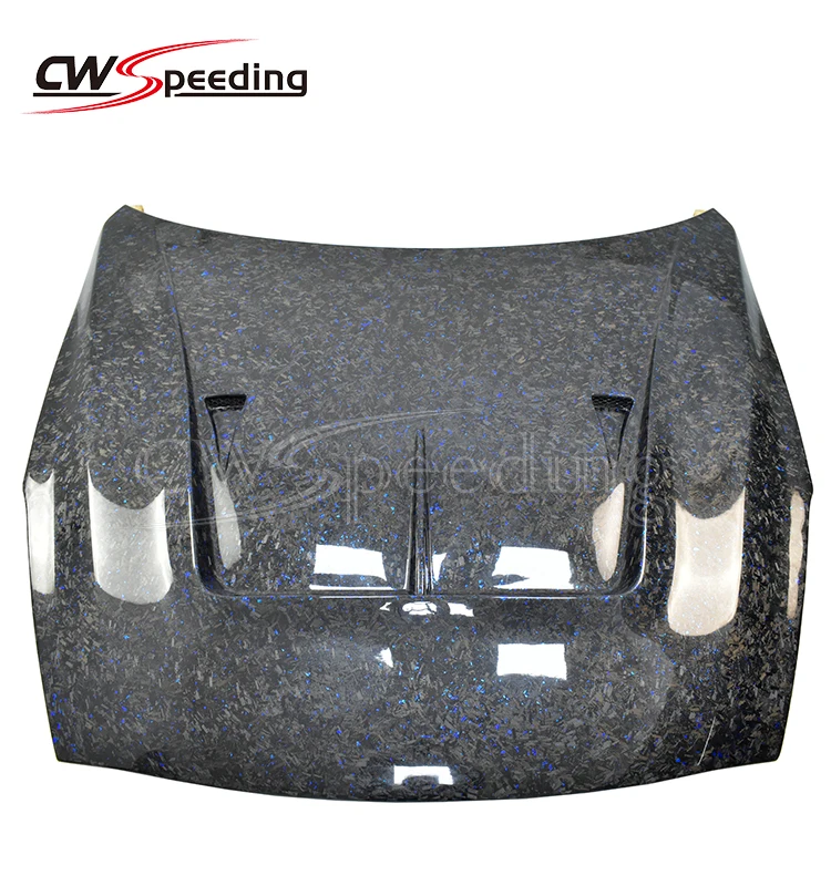 L VER2 STYLE FORGED CARBON FIBER WITH BULE FLAKES ENGINE HOOD BONNET for 2008-2016 NISSAN GTR R35
L VER2 STYLE FORGED CARBON FIBER WITH BULE FLAKES ENGINE HOOD BONNET for 2008-2016 NISSAN GTR R35