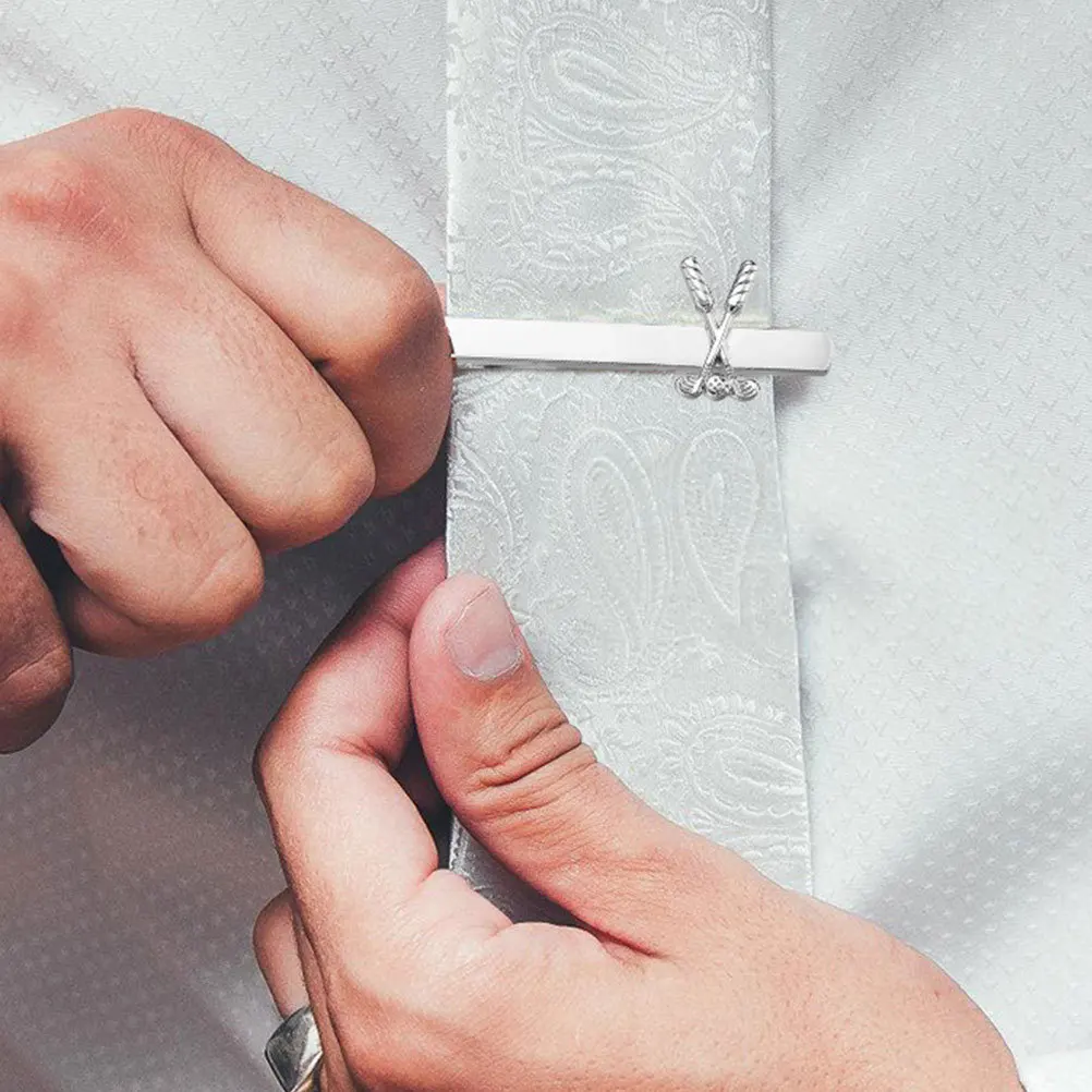 2pcs Golf Tie Clip Silver Metal Business Flat Clip For Men Zinc Alloy Suit Accessories Wedding Party Clothing Clips For Fitting
2pcs Golf Tie Clip Silver Metal Business Flat Clip For Men Zinc Alloy Suit Accessories Wedding Party Clothing Clips For Fitting