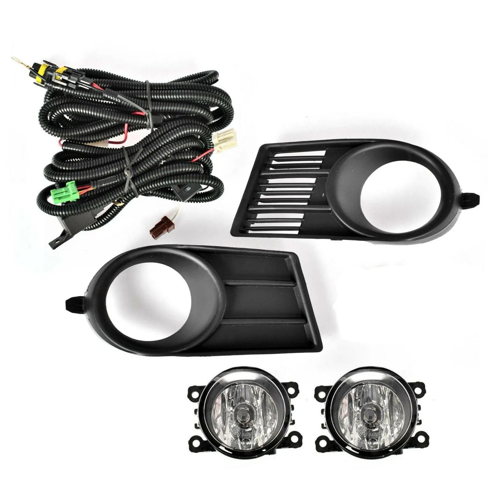 Front Bumper Fog Lights Fog Lamp Cover With Bulb H11 Switch Wire Bezel For Suzuki Swift 2006 2007 2008 2009 2010
Front Bumper Fog Lights Fog Lamp Cover With Bulb H11 Switch Wire Bezel For Suzuki Swift 2006 2007 2008 2009 2010