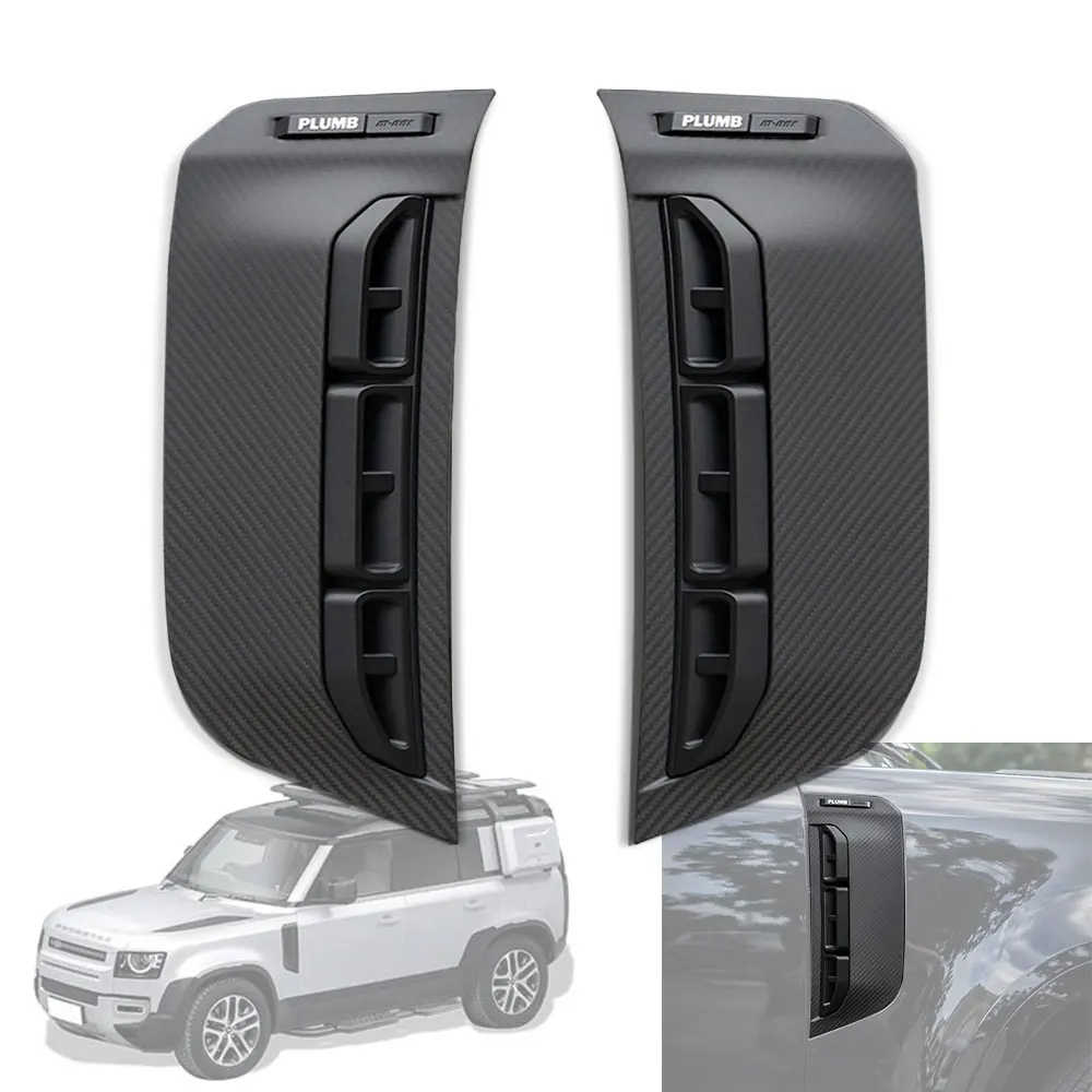 Plumb Carbon Fiber Look Side Body Intake Grille Fender Air Vent Decoration Cover Trim For Land Rover Defender 2020-2024
Plumb Carbon Fiber Look Side Body Intake Grille Fender Air Vent Decoration Cover Trim For Land Rover Defender 2020-2024