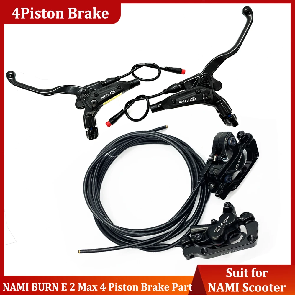 Original NAMI Burn E 3 Max Brake Hydraulic Logan 4 Piston Hydraulic Brake Upgrade New Front Rear Brake Caliper Suit for NAMI E 2
Original NAMI Burn E 3 Max Brake Hydraulic Logan 4 Piston Hydraulic Brake Upgrade New Front Rear Brake Caliper Suit for NAMI E 2