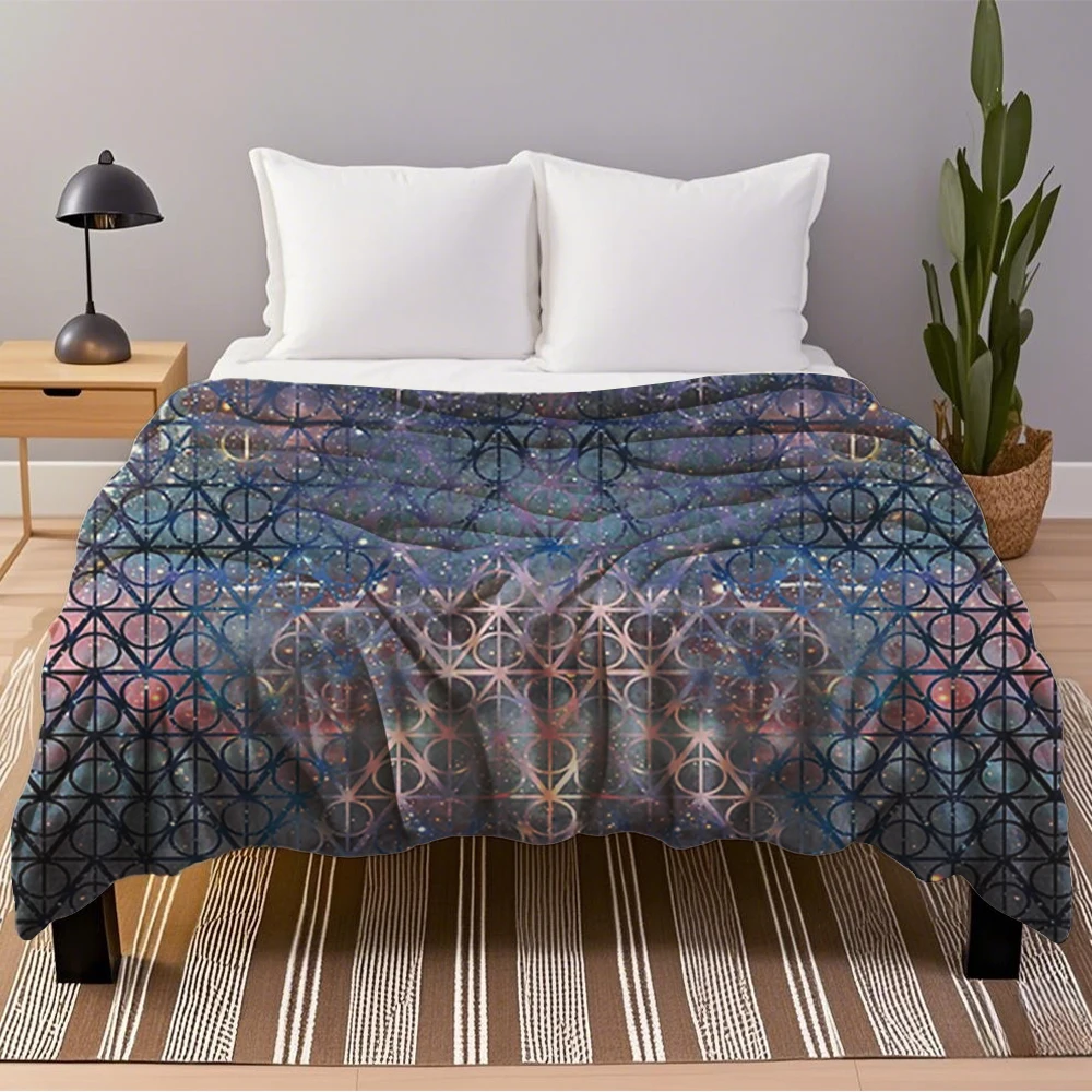 Practical Flannel Bed Blanket Hallows Rustic Hospitality Bedding Double-sided Throw Odor-resistant Eco-friendly Blankets 
Practical Flannel Bed Blanket Hallows Rustic Hospitality Bedding Double-sided Throw Odor-resistant Eco-friendly Blankets