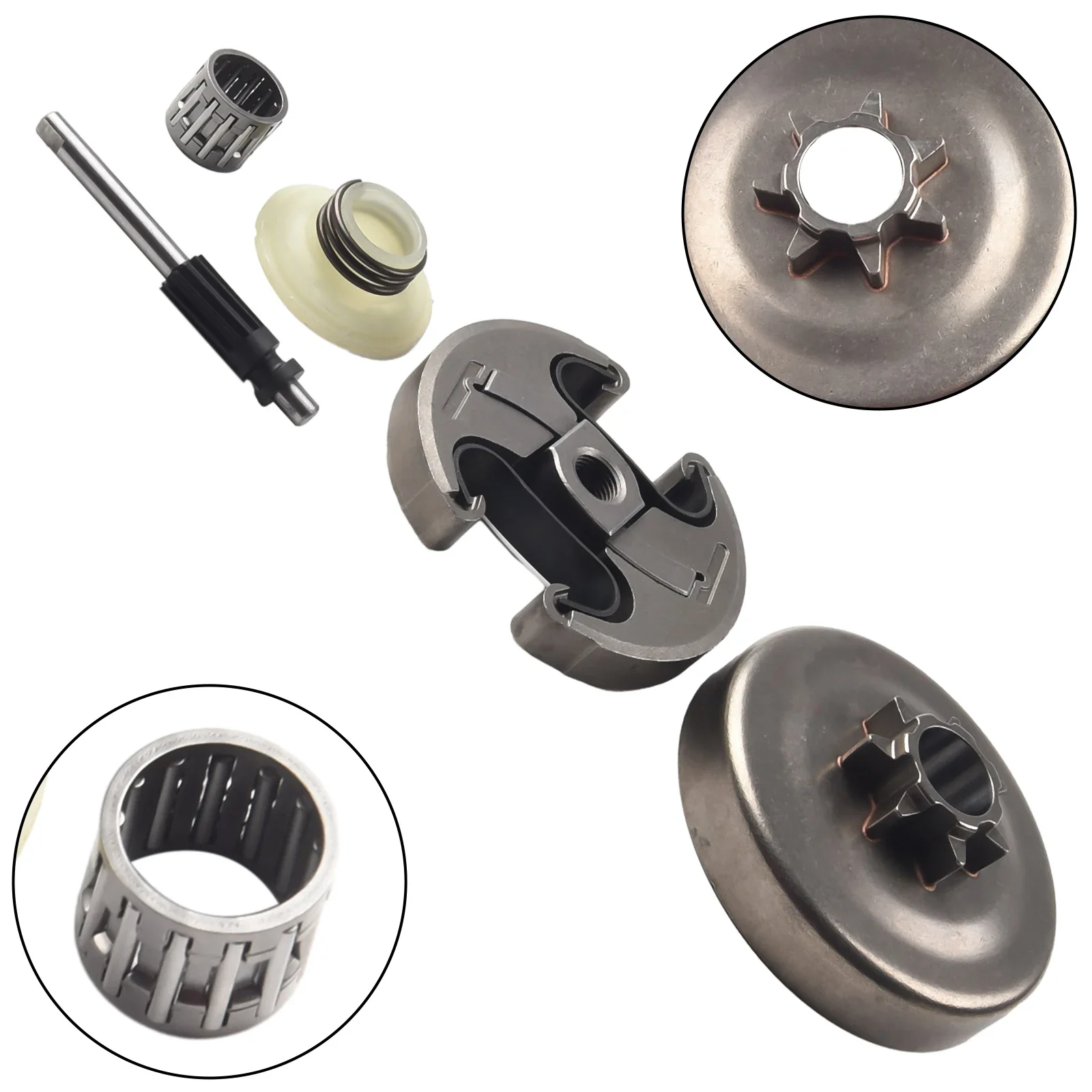 7 Teeth Clutch Drum For Chainsaws Compatible With Models For 340 450 Includes Clutch And Oil Pump For Efficient Performance
7 Teeth Clutch Drum For Chainsaws Compatible With Models For 340 450 Includes Clutch And Oil Pump For Efficient Performance