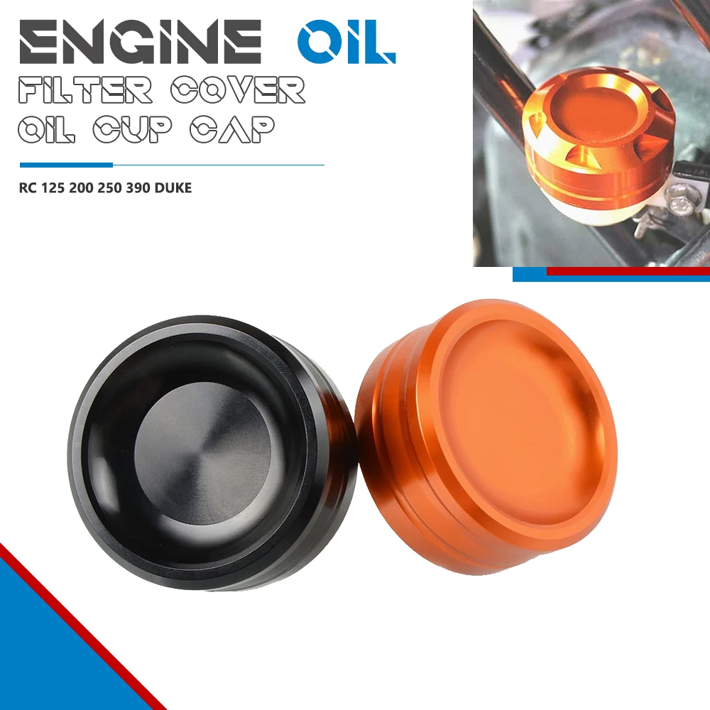 Motorcycle Engine Oil Filter Cover Oil Cup Cap Engine Tank Covers Oil Caps For Duke 125 200 390 DUKE RC125/200/390 2013-2018
Motorcycle Engine Oil Filter Cover Oil Cup Cap Engine Tank Covers Oil Caps For Duke 125 200 390 DUKE RC125/200/390 2013-2018