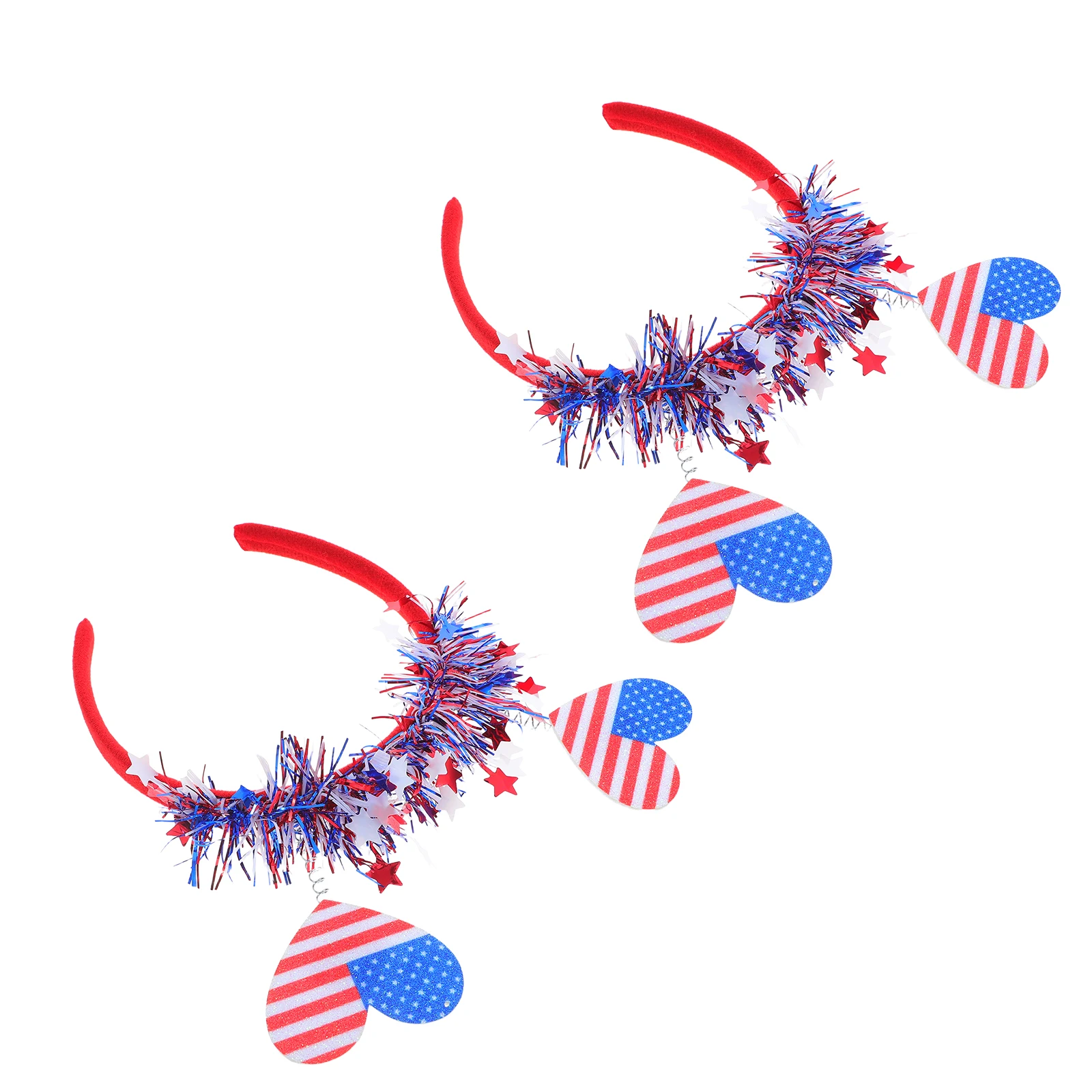 2 Pcs Independence Day Hair Accessories Headbands Costume American Flag Hairband Plastic Child Cute for Women
2 Pcs Independence Day Hair Accessories Headbands Costume American Flag Hairband Plastic Child Cute for Women