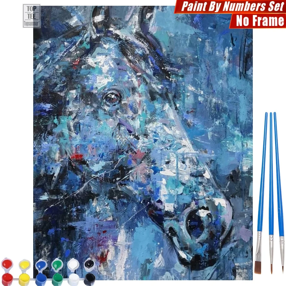 Dynamic Horse Head DIY Paints By Number Set - Powerful Abstract Horse Family Activities Mother'S Day Gift For Wife
Dynamic Horse Head DIY Paints By Number Set - Powerful Abstract Horse Family Activities Mother'S Day Gift For Wife