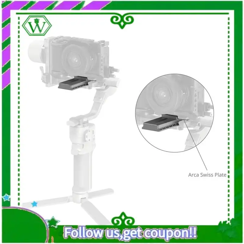 Reliable-Quick Release Plate Fordji RS 4 Mini Arca-Swiss Compatible Baseplate Seamless Tripod Tostabilizer Switch
Reliable-Quick Release Plate Fordji RS 4 Mini Arca-Swiss Compatible Baseplate Seamless Tripod Tostabilizer Switch