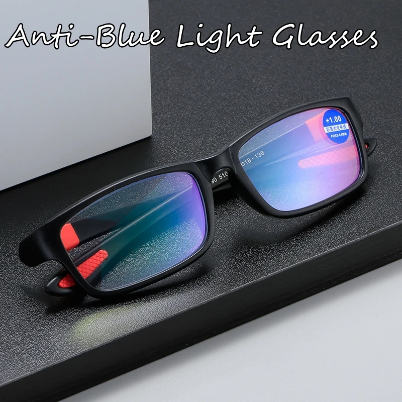 Stylish Square Frame Reading Glasses Anti-Blue Light Glasses Presbyopia Eyeglasses Men Hyperopia Optical Eyewear +1.0 To 4.0
Stylish Square Frame Reading Glasses Anti-Blue Light Glasses Presbyopia Eyeglasses Men Hyperopia Optical Eyewear +1.0 To 4.0