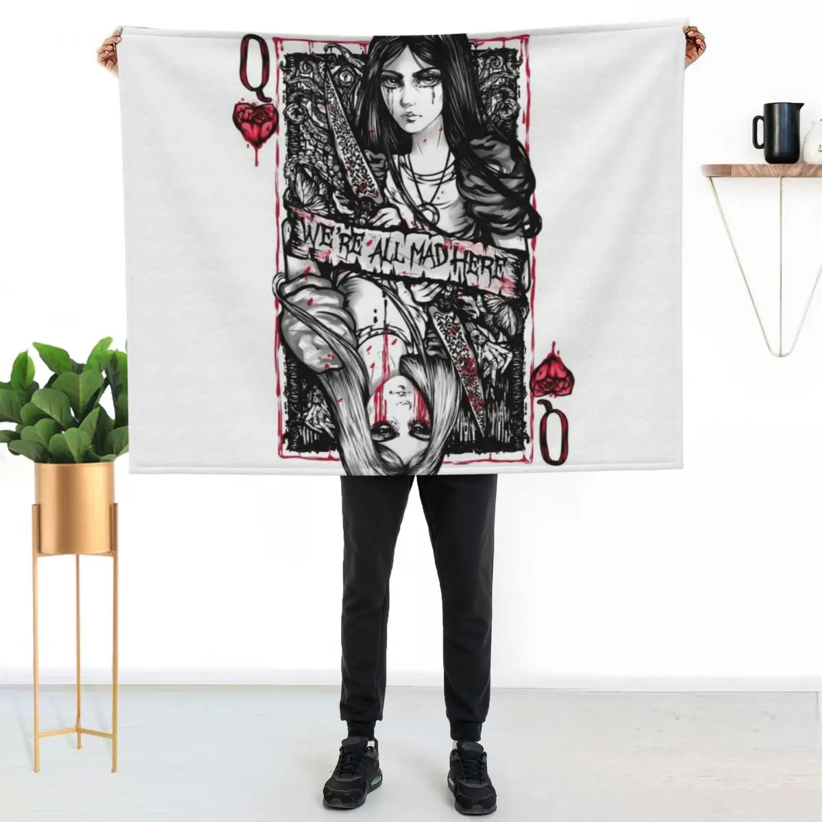 Pure Madness! Throw Blanket Soft Sherpa Fleece Warm Blanket for Winter
Pure Madness! Throw Blanket Soft Sherpa Fleece Warm Blanket for Winter