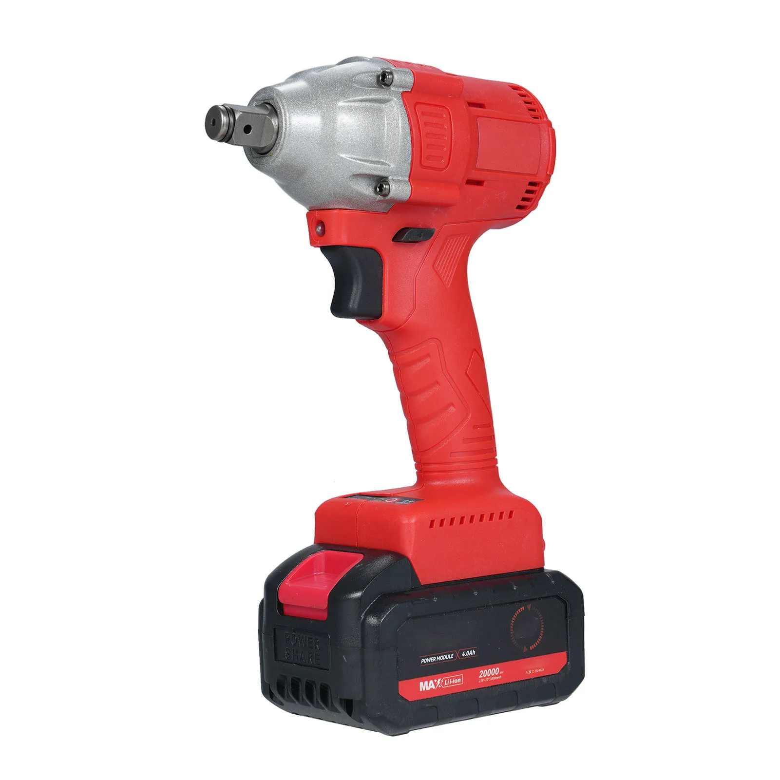 21V Cordless Brushless Impact Wrench 320N.m Torque 1980W Handheld Power Wrench Kit Electric Screwdriver Variable Speed
21V Cordless Brushless Impact Wrench 320N.m Torque 1980W Handheld Power Wrench Kit Electric Screwdriver Variable Speed
