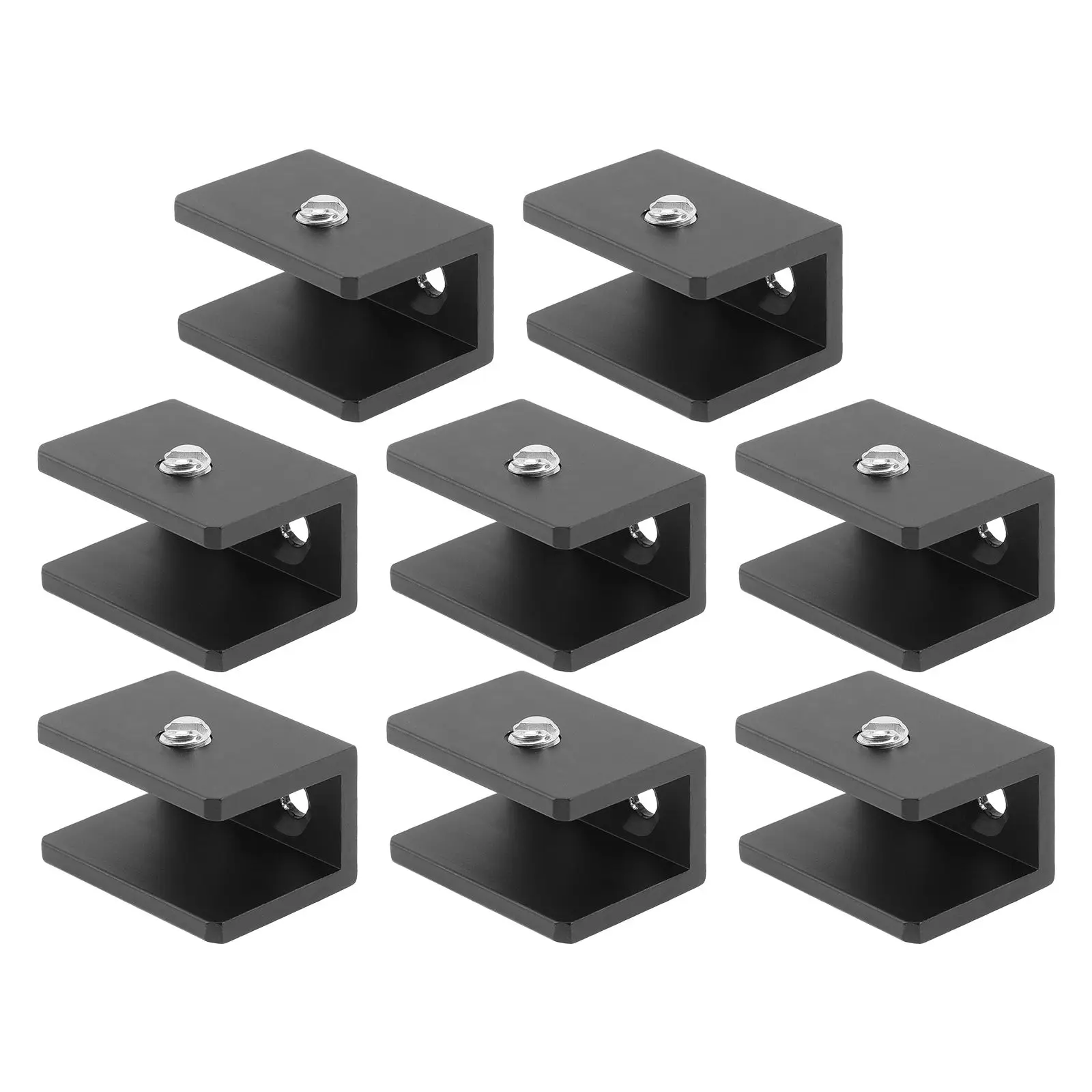 8pcs Glass Brackets Clips Clamp Medium Black for Kitchen Bathroom Living Floating Glass Shelf Brackets Shelves Hardware
8pcs Glass Brackets Clips Clamp Medium Black for Kitchen Bathroom Living Floating Glass Shelf Brackets Shelves Hardware