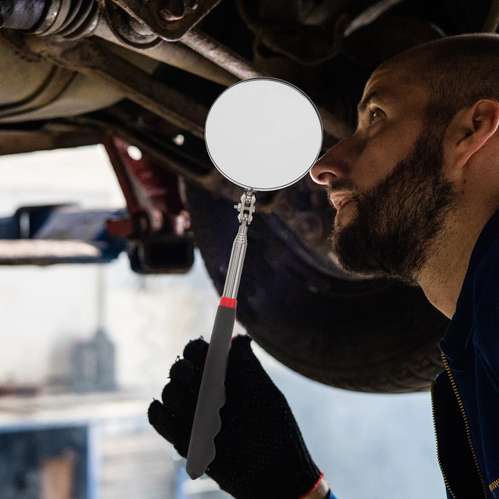 Flexible Inspection Mirror 82Mm Adjustable Telescoping Mechanic Tool Auto Repair Extendable Mirror Stick Rotating Head Clear
Flexible Inspection Mirror 82Mm Adjustable Telescoping Mechanic Tool Auto Repair Extendable Mirror Stick Rotating Head Clear