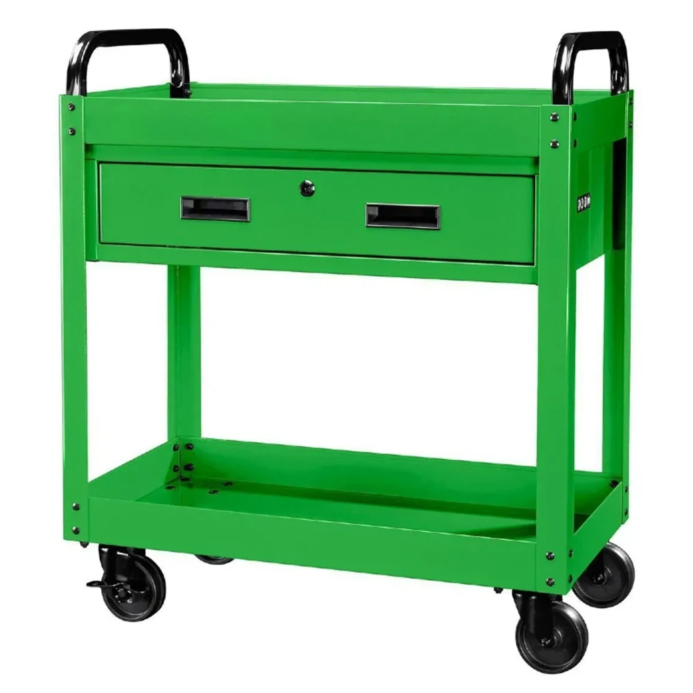 Green Mobile 2 Layers Tool Cabinets High Quality Parts Cart For Convenient Storage And Organization
Green Mobile 2 Layers Tool Cabinets High Quality Parts Cart For Convenient Storage And Organization