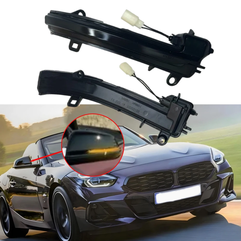 63137461785, 63137461786 Car LED Rearview Mirror Dynamic Blinker Turn Signal For BMW Z4 G29 2019-2023 X2 F39 2018-2023
63137461785, 63137461786 Car LED Rearview Mirror Dynamic Blinker Turn Signal For BMW Z4 G29 2019-2023 X2 F39 2018-2023