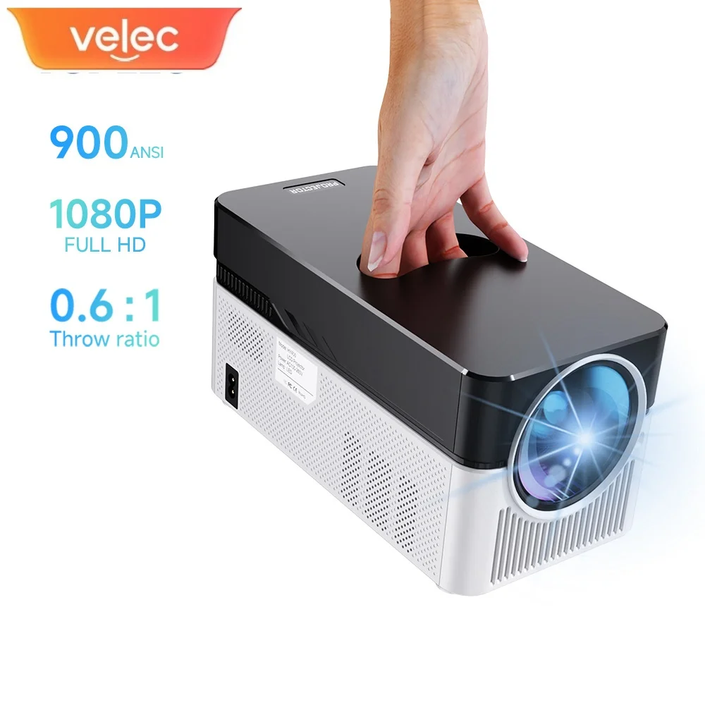 Velec 900ANSI Android HY450 Projector 8K BT5.4 WiFi6 Ultra Short Throw Auto Offset Electronic Focus Home Theater Voice Projector 
Velec 900ANSI Android HY450 Projector 8K BT5.4 WiFi6 Ultra Short Throw Auto Offset Electronic Focus Home Theater Voice Projector