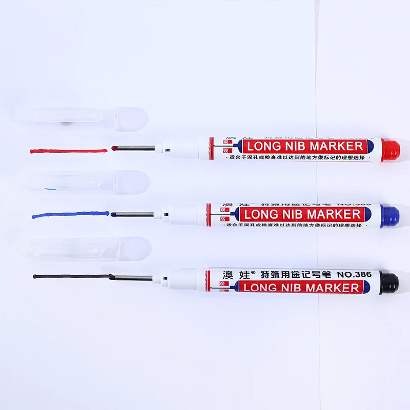1pc 20mm Deep Hole Long Nib Head Markers For Metal Perforating Pen Waterproof Bathroom Woodworking Decoration Multi-Purpose
1pc 20mm Deep Hole Long Nib Head Markers For Metal Perforating Pen Waterproof Bathroom Woodworking Decoration Multi-Purpose