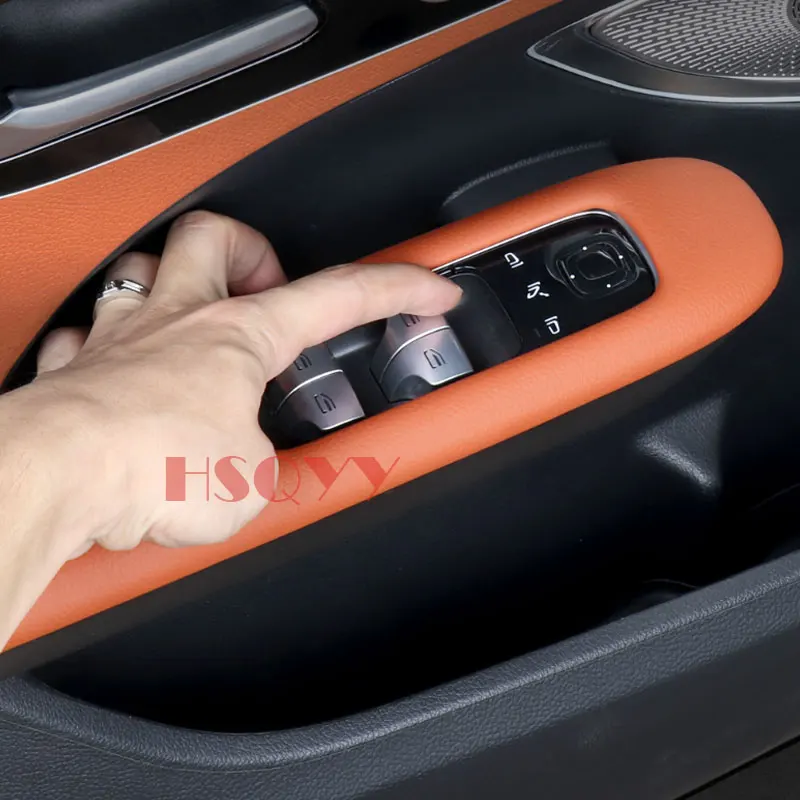For Mercedes Benz C GLC Class W206 X254 Car Accessories Door Window Glass Lift Button Cover Trim Frame Leather Sticker
For Mercedes Benz C GLC Class W206 X254 Car Accessories Door Window Glass Lift Button Cover Trim Frame Leather Sticker