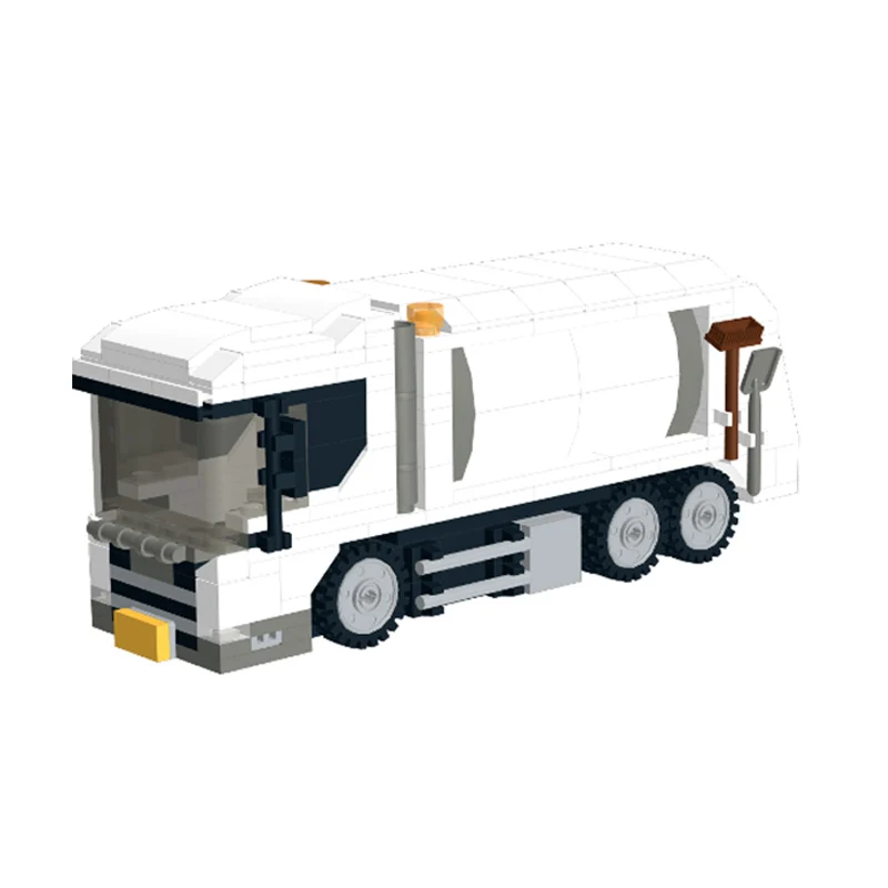 City Car Model MOC Building Bricks Beige Garbage Truck Modular Technology Children Holiday Gifts Assemble Toys Suit
City Car Model MOC Building Bricks Beige Garbage Truck Modular Technology Children Holiday Gifts Assemble Toys Suit