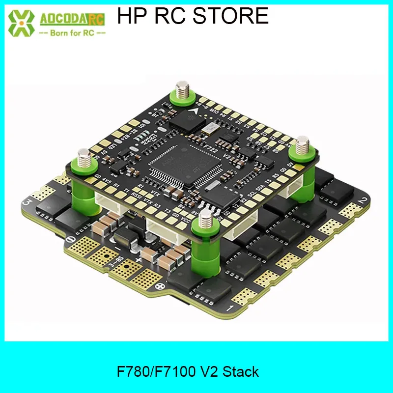 Aocoda-RC F780/F7100 V2 3-8S Stack F722 V2 Flight Controller 80A/100A AM32 4in1 ESC For FPV Freestyle Drone
Aocoda-RC F780/F7100 V2 3-8S Stack F722 V2 Flight Controller 80A/100A AM32 4in1 ESC For FPV Freestyle Drone