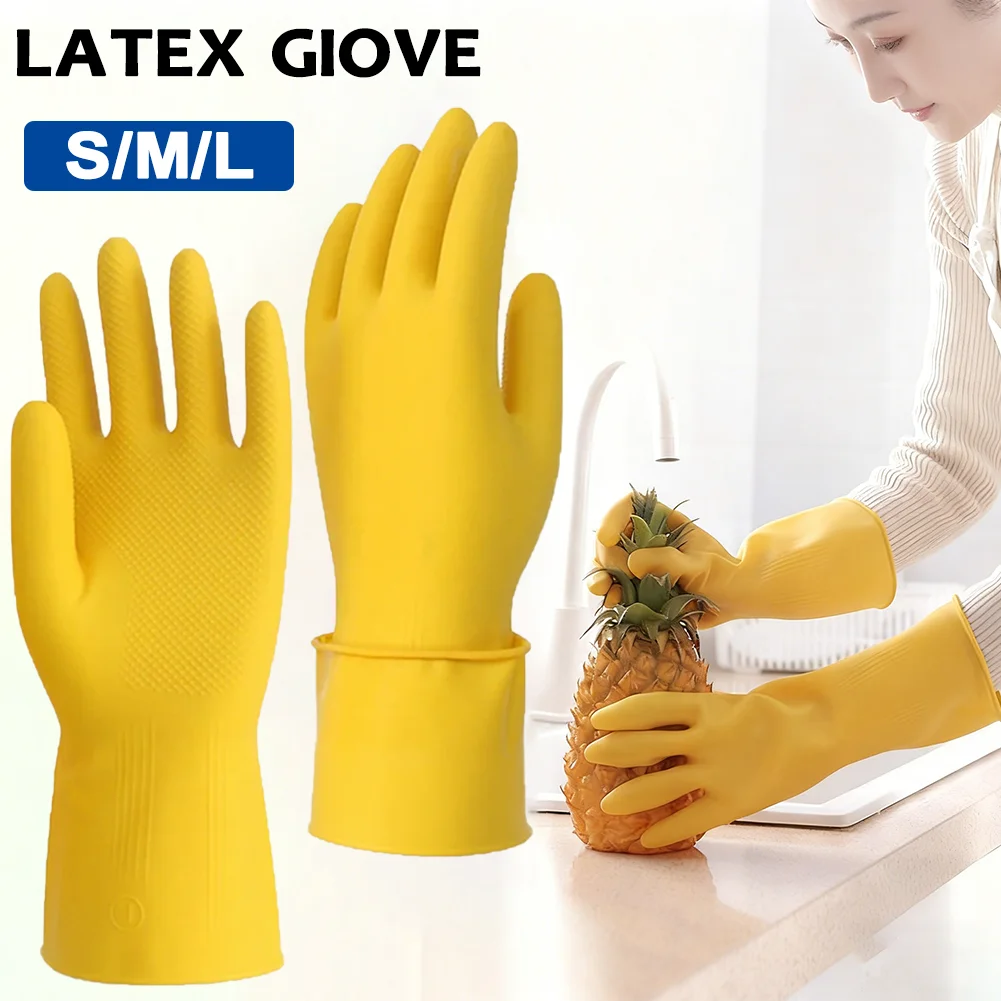 Long Cuff Latex Gloves Non-Slip Durable Gloves Multi-Use Thickened Waterproof Gloves for Kitchen Bathroom Gardening Car Washing
Long Cuff Latex Gloves Non-Slip Durable Gloves Multi-Use Thickened Waterproof Gloves for Kitchen Bathroom Gardening Car Washing