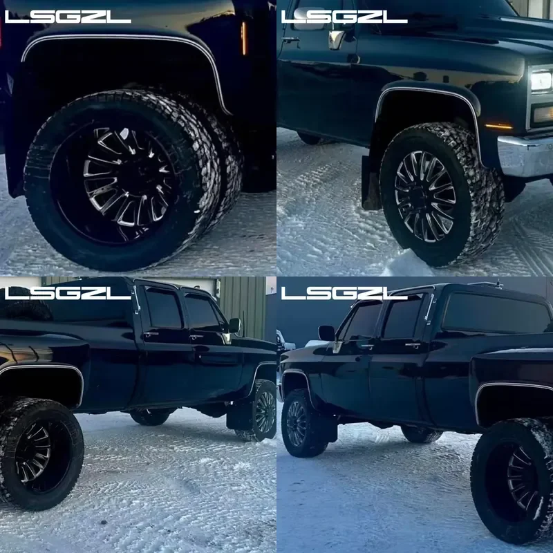 i LSGZL Dually Wheels Black Custom 10x225 8x180 8x170 8x6.5 6x5.5 6x139.7 Forged Offroad Truck Wheels 22 24 26 Inch for Truck
i LSGZL Dually Wheels Black Custom 10x225 8x180 8x170 8x6.5 6x5.5 6x139.7 Forged Offroad Truck Wheels 22 24 26 Inch for Truck