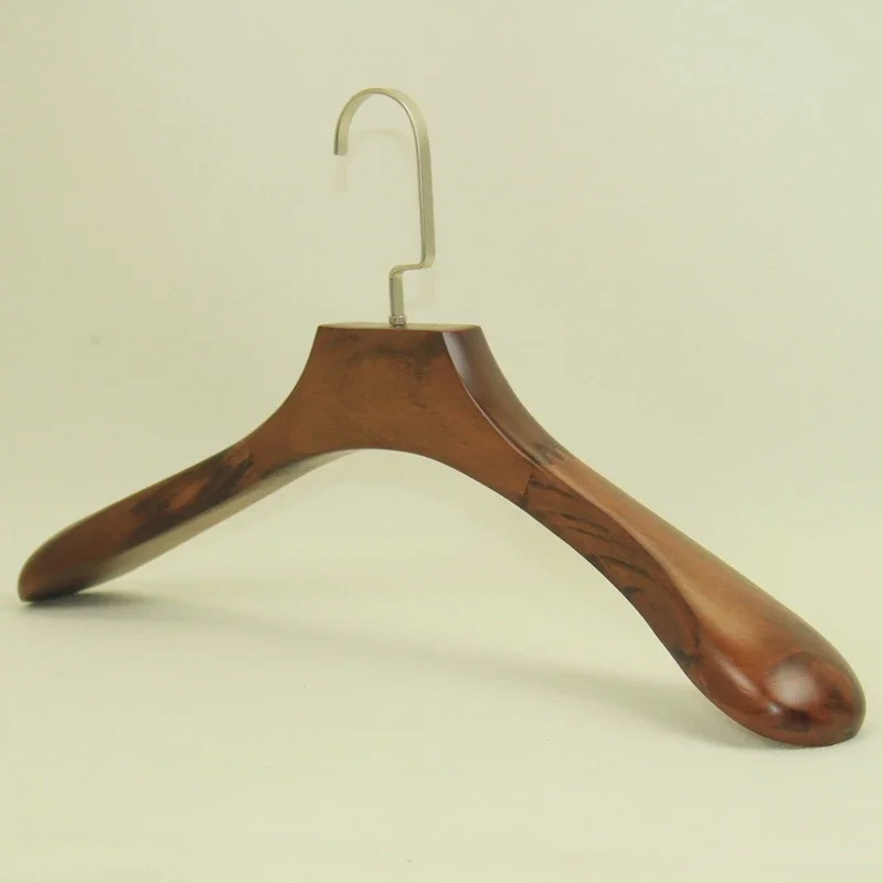 Clothes Hanger Vintage Solid Wood Brown Seamless Non-Drum Bag Flocking Women's Thickened Wide Shoulder Nordic Wardrobe Storage
Clothes Hanger Vintage Solid Wood Brown Seamless Non-Drum Bag Flocking Women's Thickened Wide Shoulder Nordic Wardrobe Storage