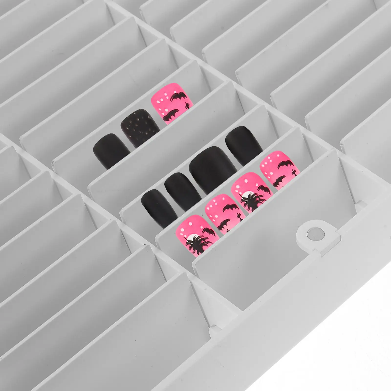 33 Compartment Nail Tips Case Acrylic Nail Tip Organizer Box for Fake Nails Display Storage and Desktop Organization
33 Compartment Nail Tips Case Acrylic Nail Tip Organizer Box for Fake Nails Display Storage and Desktop Organization