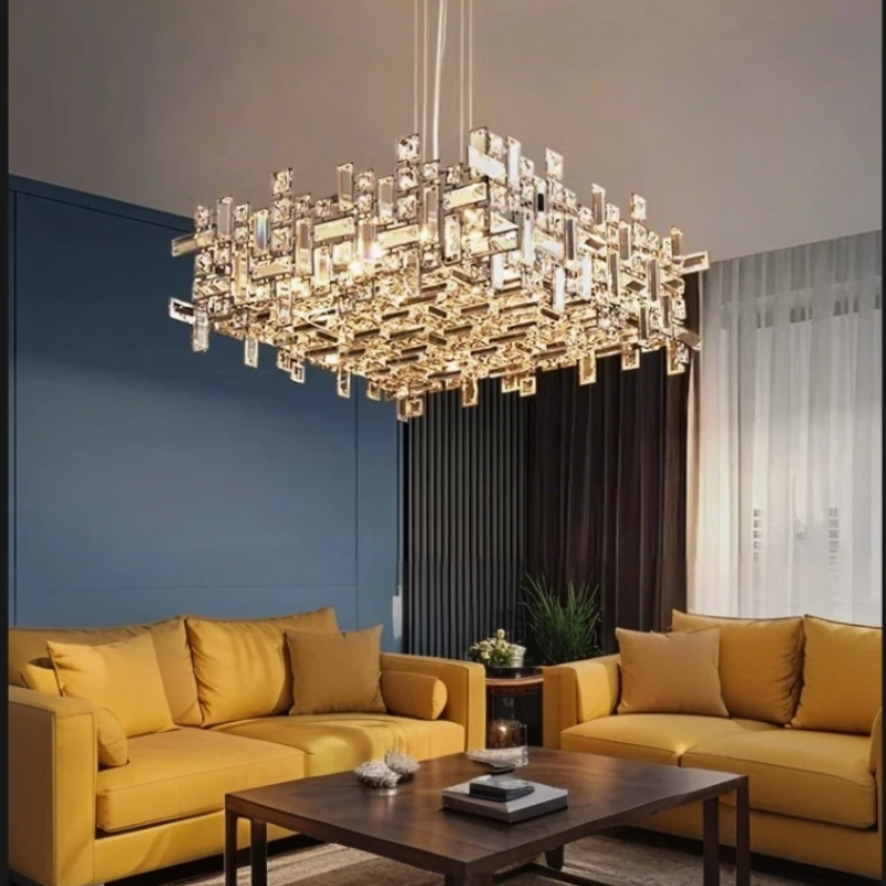Luxury Crystal Dining Room Chandelier, Italian Modern LED Villa Bedroom Living Room, Dining Table, Kitchen Creative Chandelier
Luxury Crystal Dining Room Chandelier, Italian Modern LED Villa Bedroom Living Room, Dining Table, Kitchen Creative Chandelier