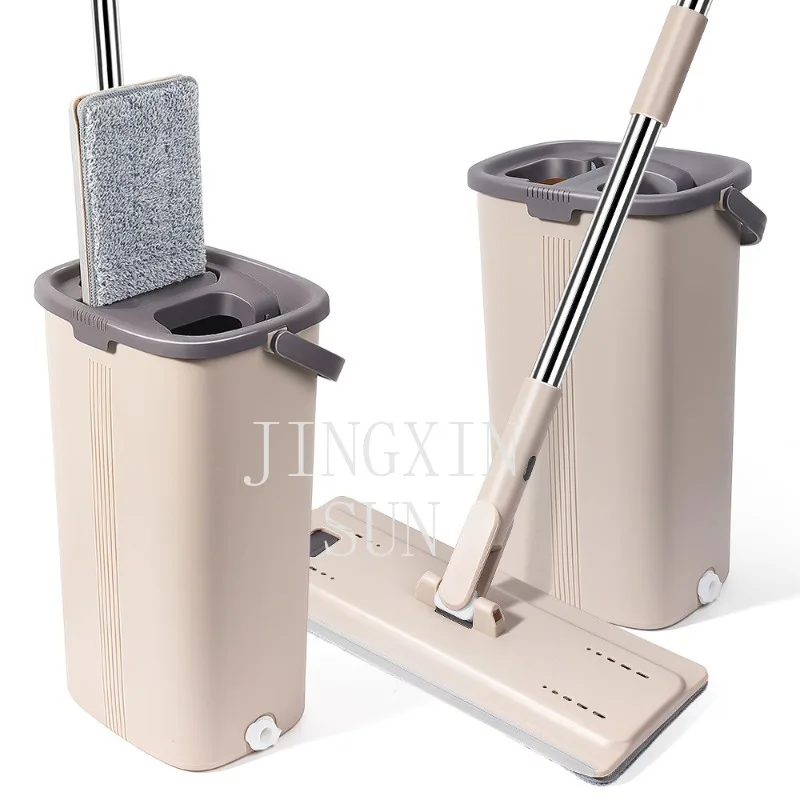 Microfiber Flat Mop and Barrel Set Stainless Steel Rod Scraper Design 360 Magic Floor Cleaning Squeeze Mop
Microfiber Flat Mop and Barrel Set Stainless Steel Rod Scraper Design 360 Magic Floor Cleaning Squeeze Mop