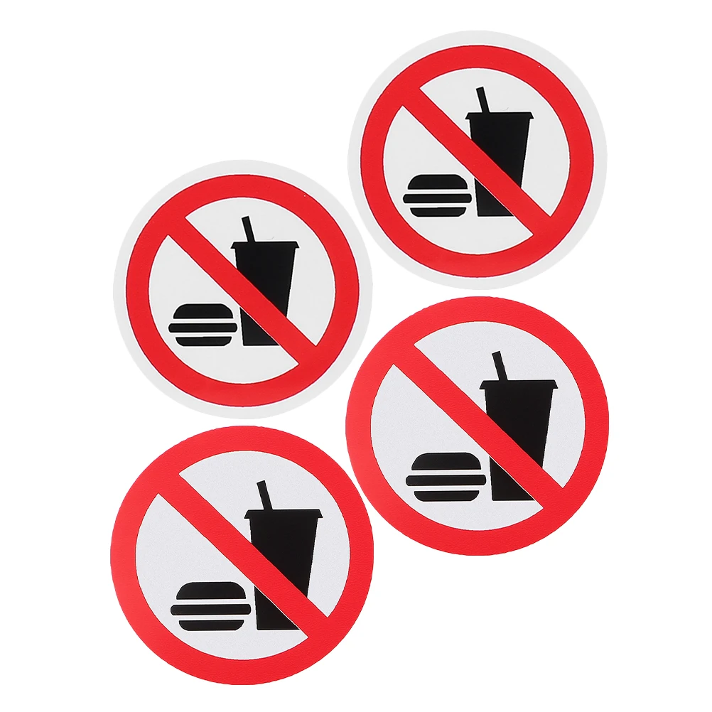 4pcs No Food or Drinks Signs Sturdy Material Bold Colors Clean Workspace Industrial Environments Warning Stickers Office Door
4pcs No Food or Drinks Signs Sturdy Material Bold Colors Clean Workspace Industrial Environments Warning Stickers Office Door