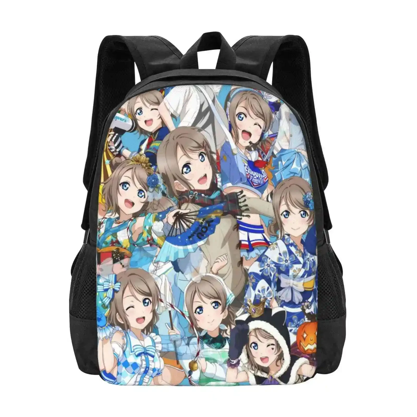 You Everywhere Large Capacity School Backpack Laptop Bags You Watanabe Watanabe You Aqours Love Live Sunshine Cyaron
You Everywhere Large Capacity School Backpack Laptop Bags You Watanabe Watanabe You Aqours Love Live Sunshine Cyaron