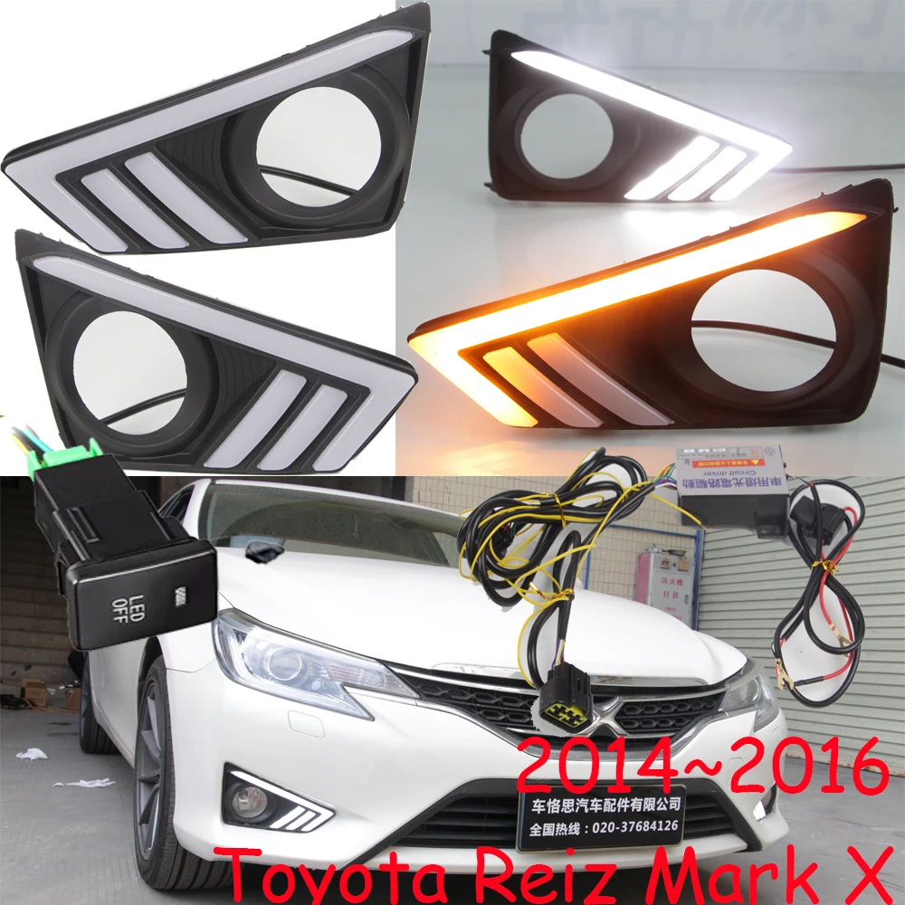 dynamic 2014~2016year for Toyota Reiz daytime light Mark X car accessories LED DRL headlight for mark X reiz fog light
dynamic 2014~2016year for Toyota Reiz daytime light Mark X car accessories LED DRL headlight for mark X reiz fog light