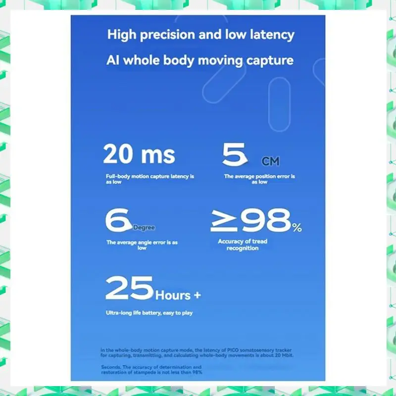 3C Electron Full Body Tracking With Motion Tracker 2.0: AI Low Latency Light Strap For PICO 4 Ultra/PICO,Full Body Tracking With
3C Electron Full Body Tracking With Motion Tracker 2.0: AI Low Latency Light Strap For PICO 4 Ultra/PICO,Full Body Tracking With