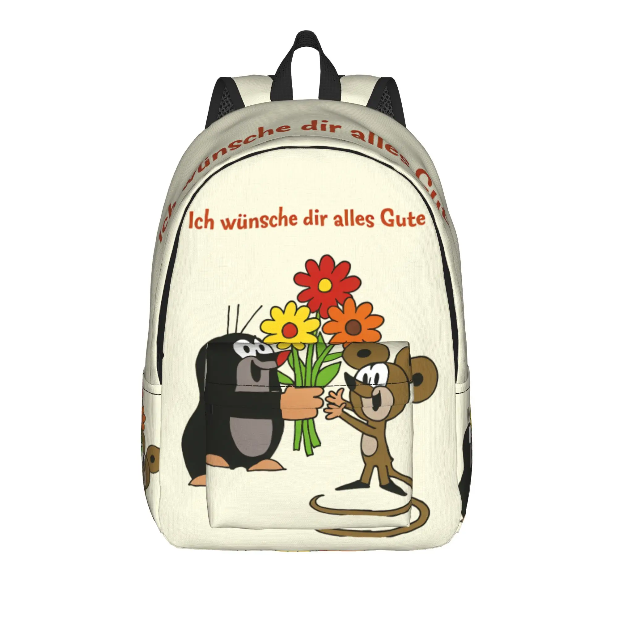 The Little Mole Krtek Flowers Backpack for Men Women Casual Student Work Daypack Cartoon Laptop Computer Canvas Bags Sports
The Little Mole Krtek Flowers Backpack for Men Women Casual Student Work Daypack Cartoon Laptop Computer Canvas Bags Sports