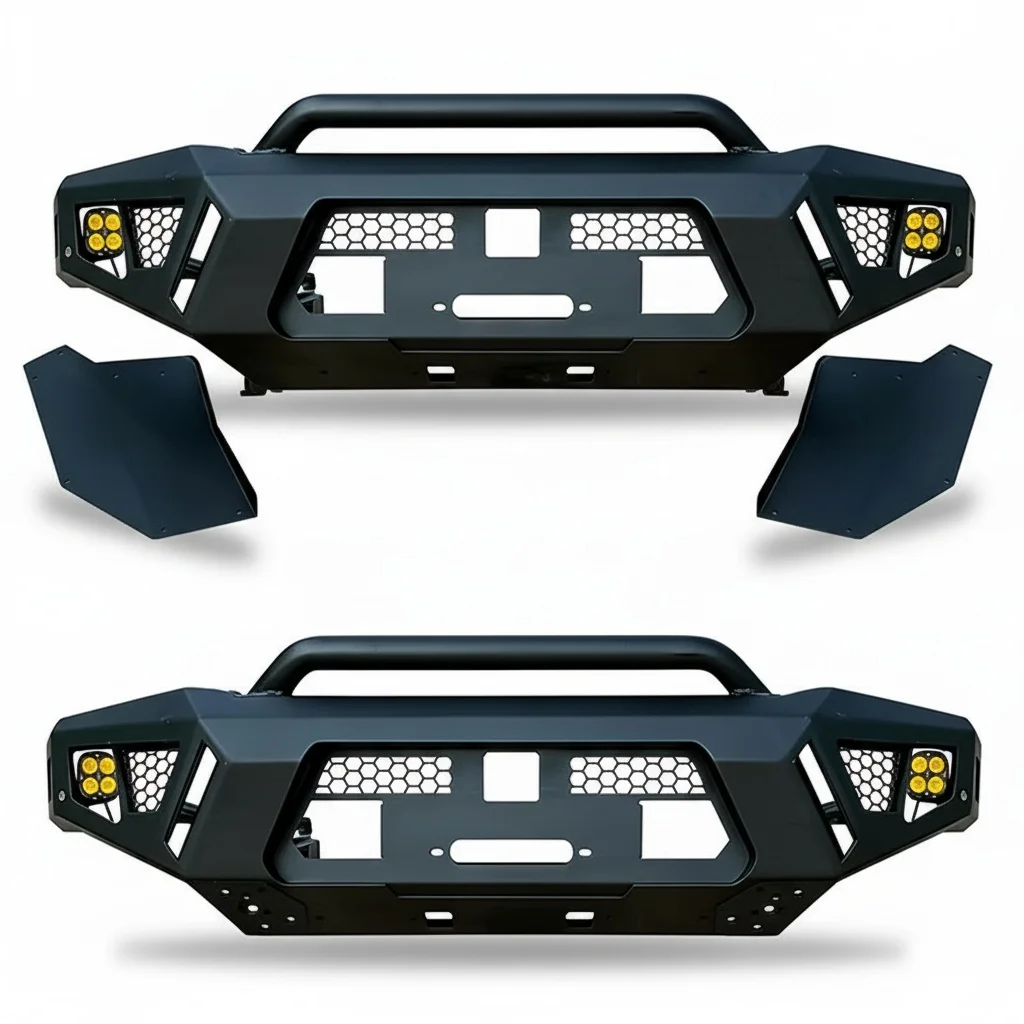 Front Bumper Guard, Manganese Steel Bumper Fit For BYD Shark 6, Heavy Duty Off-Road Body Kit Bolt-On Bumper Upgrade Parts
Front Bumper Guard, Manganese Steel Bumper Fit For BYD Shark 6, Heavy Duty Off-Road Body Kit Bolt-On Bumper Upgrade Parts