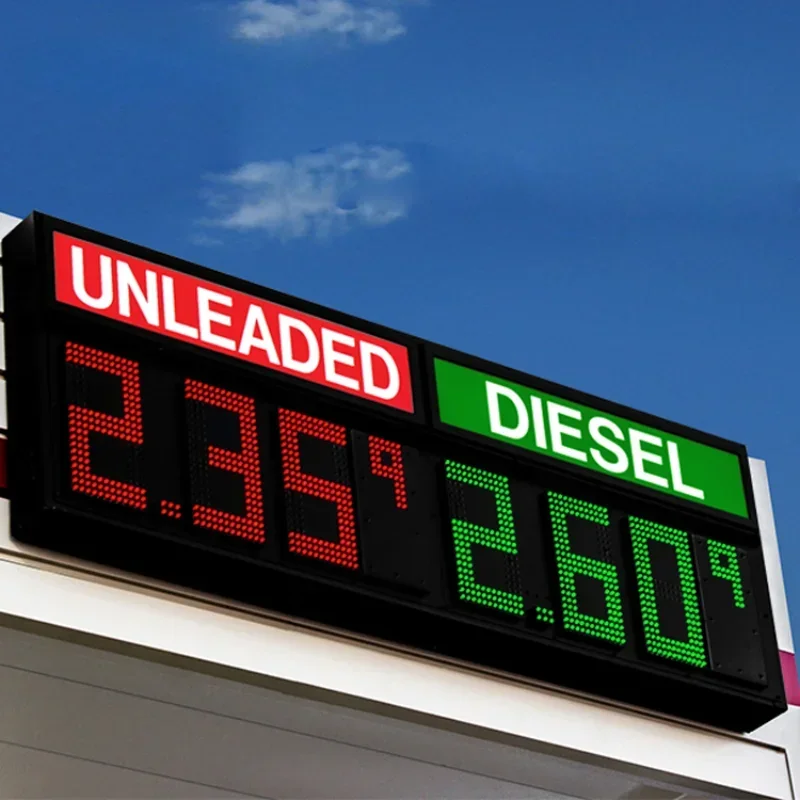 Manufacturer 7 Segments LED Display Remote Control Led Digital Gas Price Sign For Petrol Station Gas Price Display 6~64 Inch
Manufacturer 7 Segments LED Display Remote Control Led Digital Gas Price Sign For Petrol Station Gas Price Display 6~64 Inch