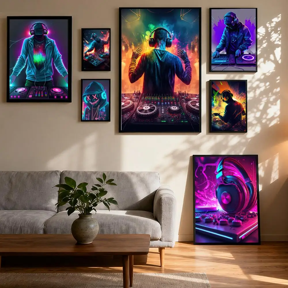 Neon Dj Photos Poster Prints Oil Painting Mural Living Room Home Decoration Party Evening Party Cover
Neon Dj Photos Poster Prints Oil Painting Mural Living Room Home Decoration Party Evening Party Cover