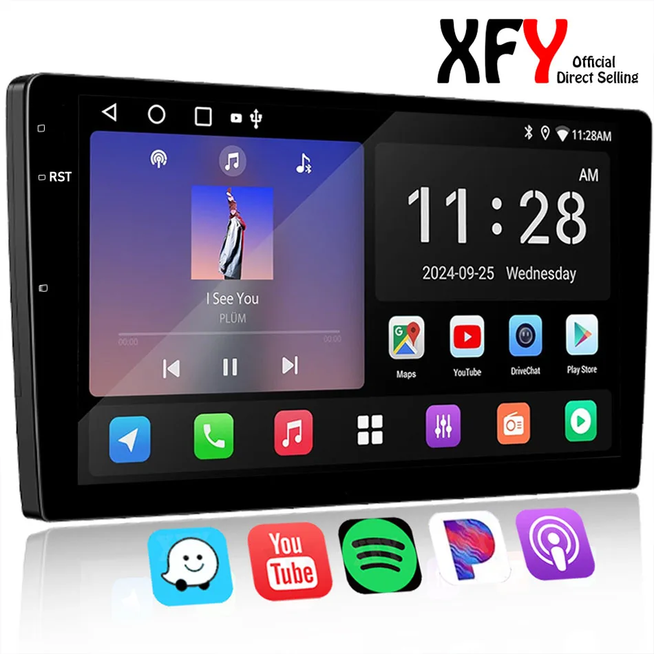 XFY NEW 2Din 9/10" Universal Car Radio Android Auto Carplay Car Stereo Multimedia Play GPS Autoradio Car Intelligent Systems
XFY NEW 2Din 9/10" Universal Car Radio Android Auto Carplay Car Stereo Multimedia Play GPS Autoradio Car Intelligent Systems