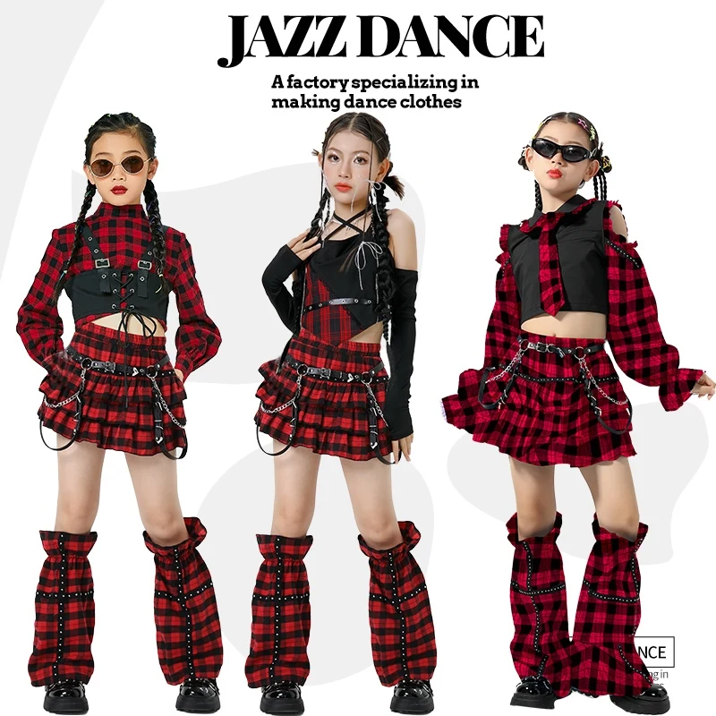 Child Hip Hop Jazz Dance Outfit K POP Stage Clothes Festival Party Rave Dance Set Girls Model Catwalk Dance Show Costume XH1756
Child Hip Hop Jazz Dance Outfit K POP Stage Clothes Festival Party Rave Dance Set Girls Model Catwalk Dance Show Costume XH1756