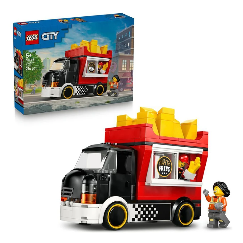 LEGO City Series Building Blocks 60488 French Fry Food Truck Collectible Toy Festival Surprise Gift Hot Sale
LEGO City Series Building Blocks 60488 French Fry Food Truck Collectible Toy Festival Surprise Gift Hot Sale